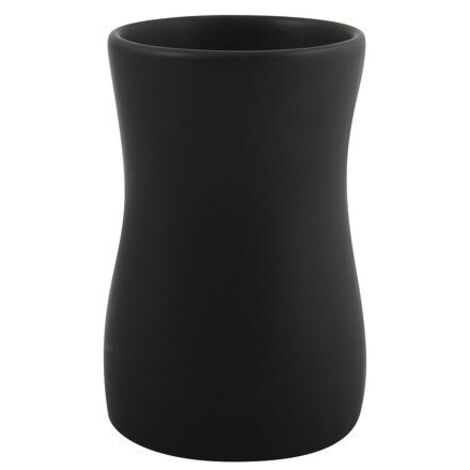 Vaso Cerámica PALMA Negro MSV