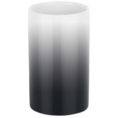 Vaso Cerámico TUBE GRADIENT Negro Spirella