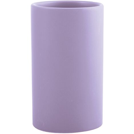 Vaso cerámico TUBE-matT Lavanda Spirella