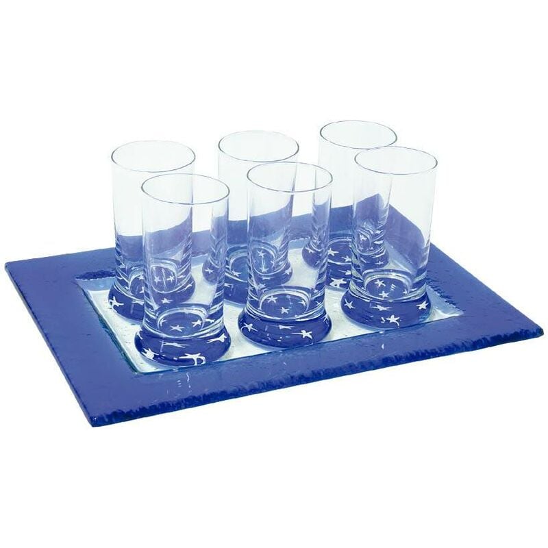 

Vaso Chupito Juego 6u Vidal Grau Estrellas Az