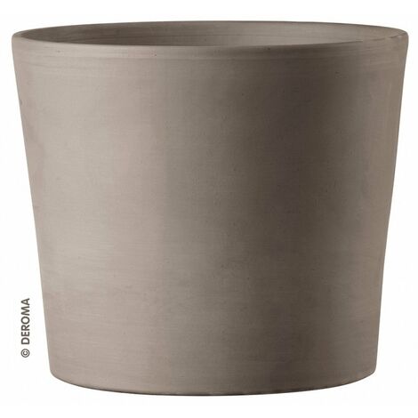 Vaso Cilindrico grafite 16cm