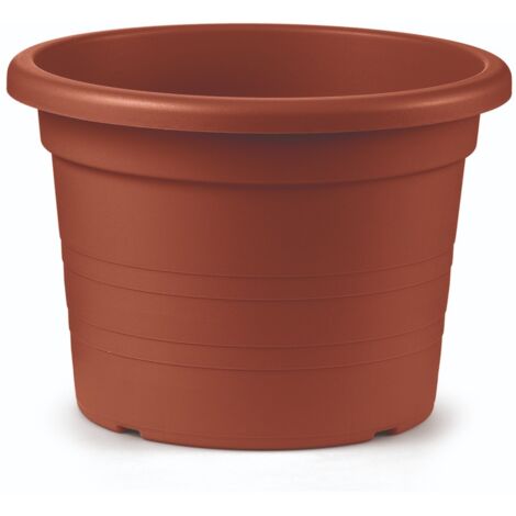 VASO CILINDRO D.24CM TERRACOTTA VECA FIORI PIANTE