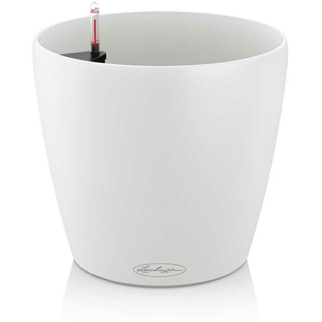Vaso CLASSICO COLOR Ø60 H56 con auto irrigazione - ARDESIA - LECHUZA - GRIGIO ARDESIA
