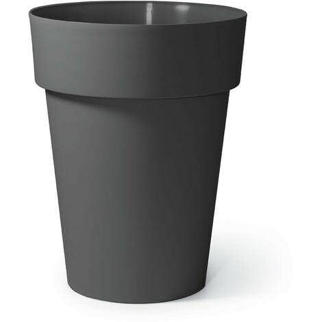 Vaso Cleo Alto Tondo  45 cm - Antracite