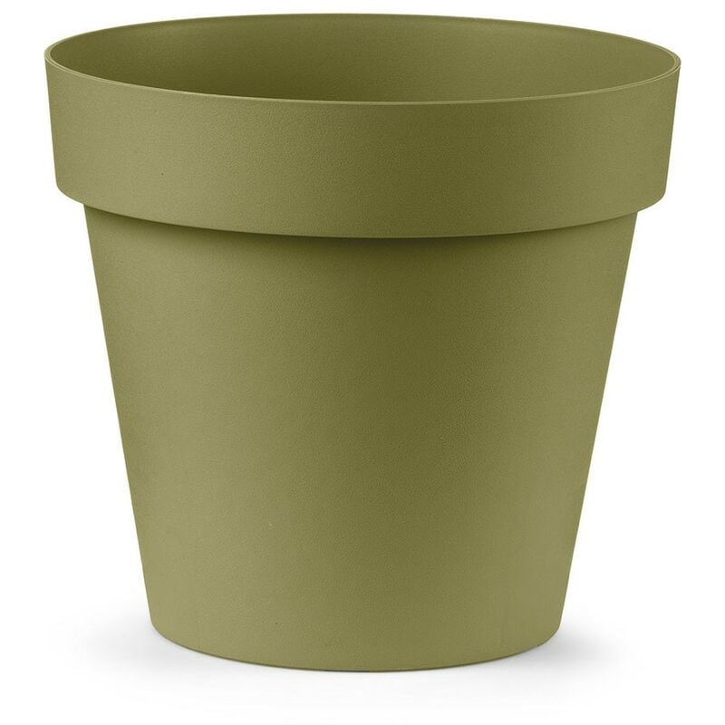 Veca - Vaso Cleo Lovin'Green 100% Plastica Riciclata Verde Oliva - 40 cm