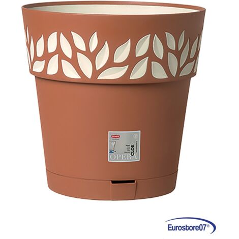 Vaso Cloe Tondo Ris.Acqua Tortora 15 H 15 Stefanpl