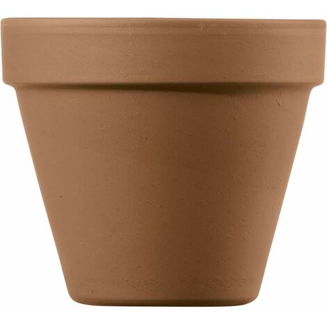 Vaso cassetta finta terracotta cotto argilla. Millerighe