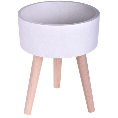 Vaso con Gambe Faggio Misure 35x45 cm