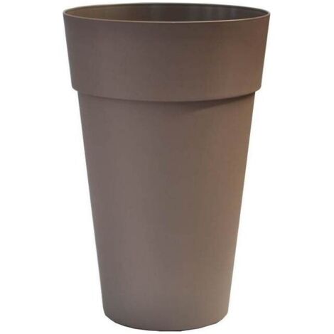 VASO CONICO ALTO HOUSTON D40 H62,6  50L AVANA- 1,0 pz