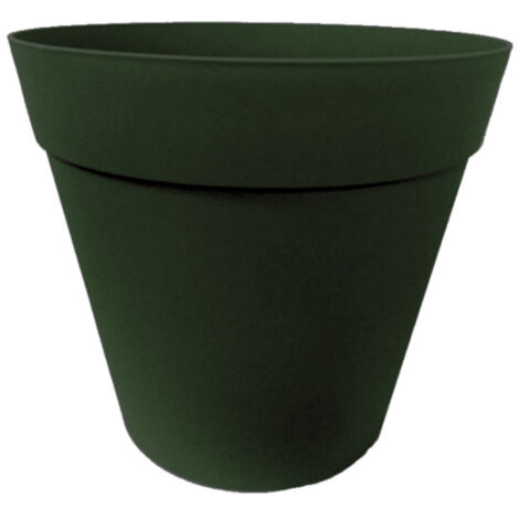 VASO CONICO CHICAGO D.25XH22CM VERDE