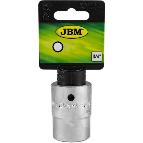 Vaso corto de ¾" 12 cantos de 24mm. JBM10352