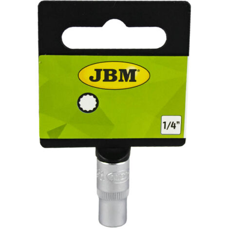 Vaso corto de 8mm. XZN de ¼"  JBM10188