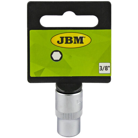 Vaso corto hexagonal de ⅜" de 12mm. JBM10242