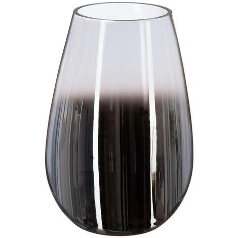 Vaso vetro elegante con orlo ondulato alto 23 cm (1pz) - Complementi e  Regali