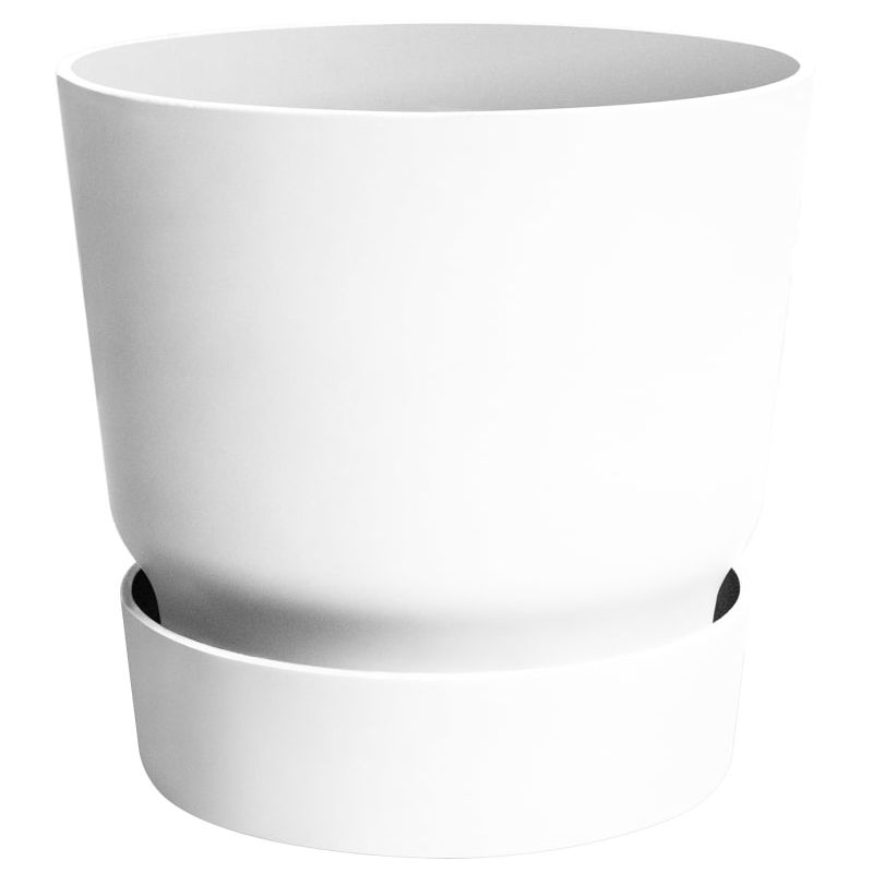 Elho Vaso Greenville Round 30cm White