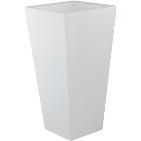 Vaso da esterno GECO quadrato con attacco E27 60 cm.