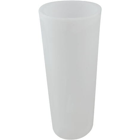 Vaso da esterno GECO rotondo con attacco E27 90 cm.