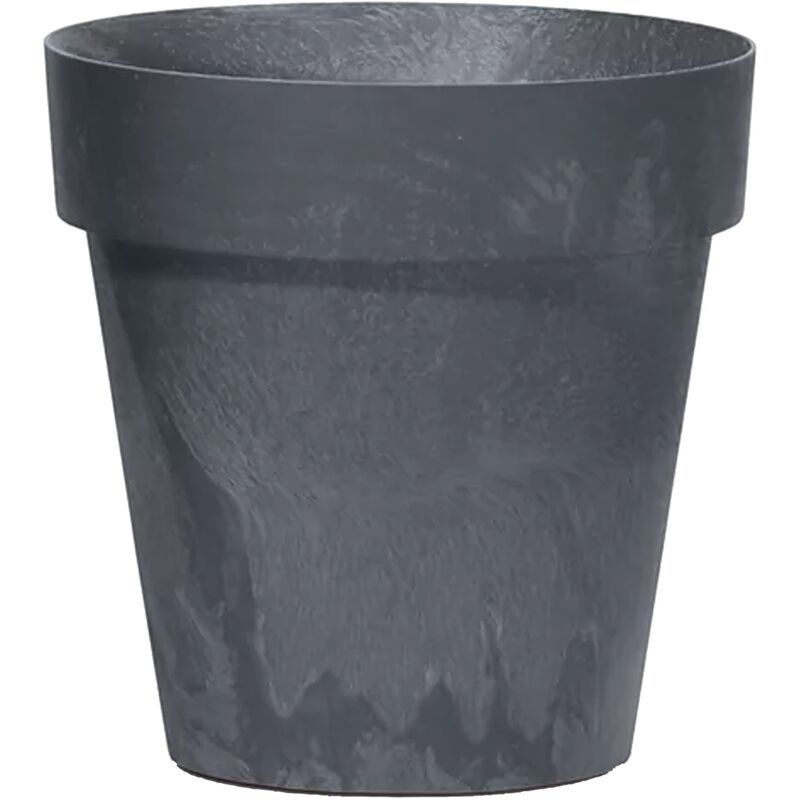 Vaso da fiori 2,2L Cube 17x17x15 cm, Antracite - Antracite