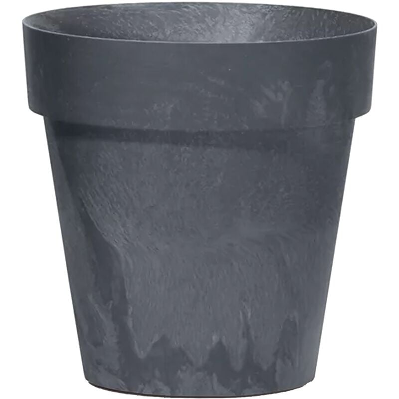 Vaso da fiori 3,5L Cube 20x20x17,7 cm, Antracite - Antracite