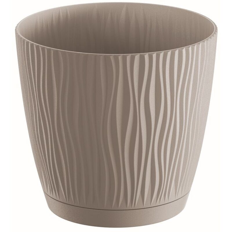 Vaso da fiori 1L Sandy p 12,9x12,9x12 cm, Mocca - Mocca