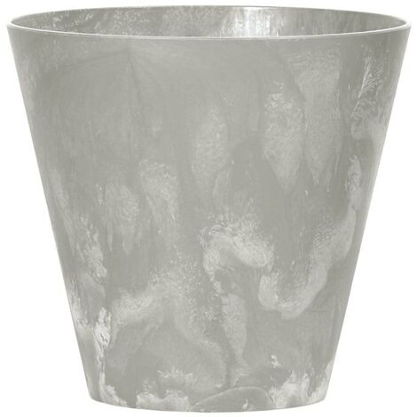 Vaso da fiori 3,5L Tubus Beton Effect 20x20x18,7 cm, Cemento