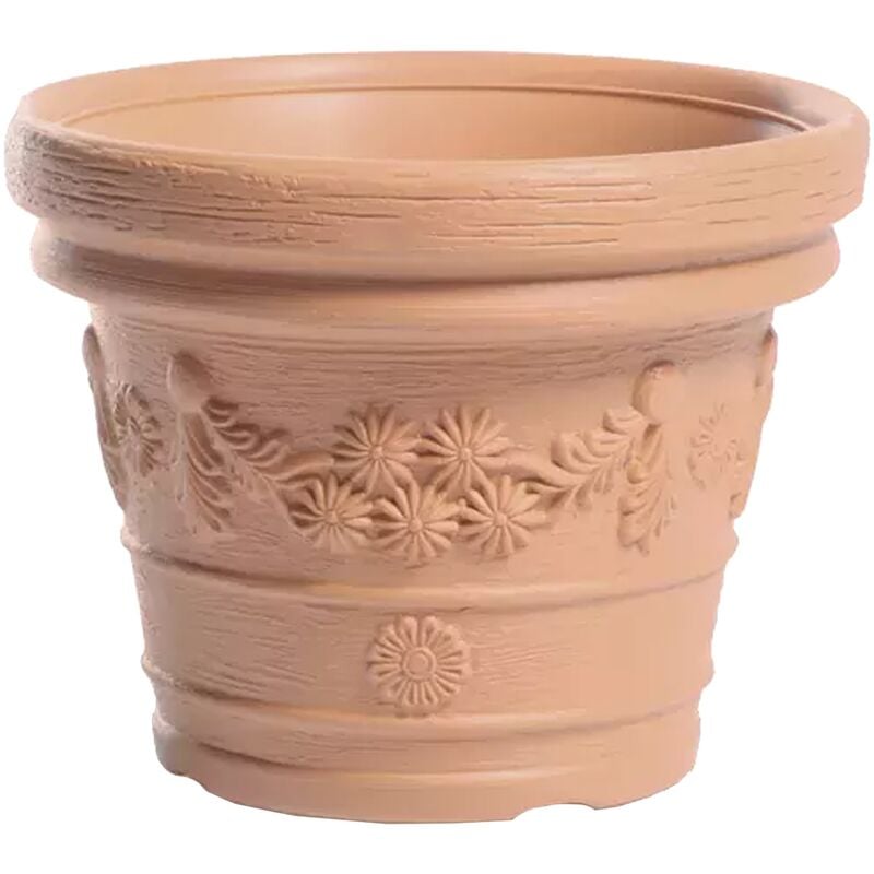 Vaso da fiori 65L Decora 57x57x45,5 cm, Terracotta - Terracotta