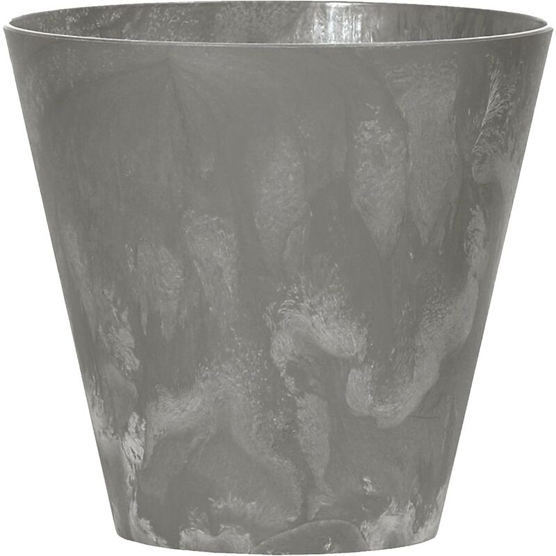 Vaso da fiori 7L Tubus Beton Effect 25x25x23,3 cm, Marengo - Marengo