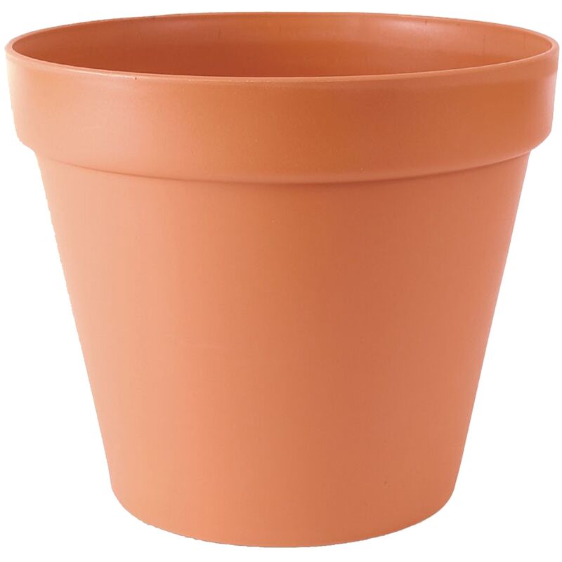 Vaso da fiori 3,9L Glinka 22x22x19 cm, Terracotta - Terracotta