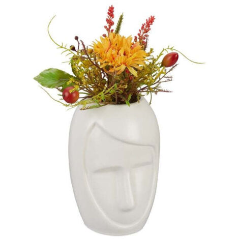 Vaso da fiori a forma di viso