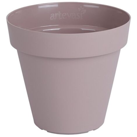 Vaso In Plastica EDA Marina 23 Litri - Grigio - Resistente Al Gelo E UV - Senza Foro - Per Interni Ed Esterni - Fabbricato In Francia