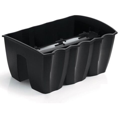 Vaso da fiori da ringhiera CROWN DCRO400 Antracite