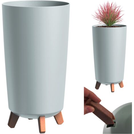 Vaso da fiori Gracia Tubus Slim DGTL200 - Grigio chiaro