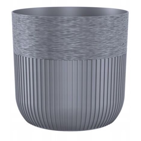Vaso da fiori Luca Petit 14 blu acciaio FORM-PLASTIC