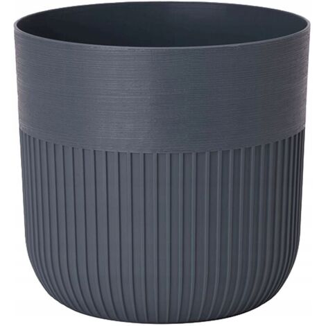 Vaso da fiori Luca Petit 19 blu acciaio FORM-PLASTIC