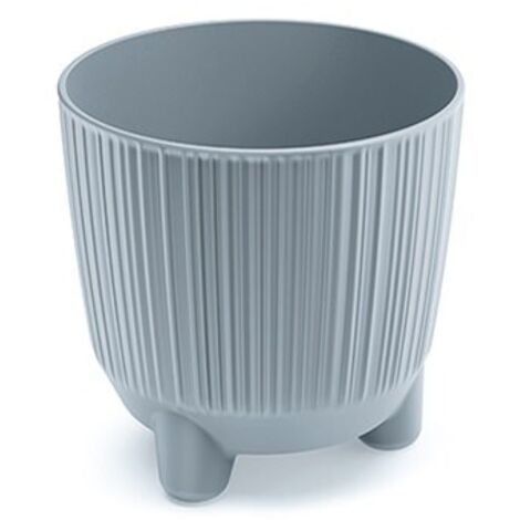 Vaso da fiori Prosperplast grigio chiaro Ryfo N DRF130N