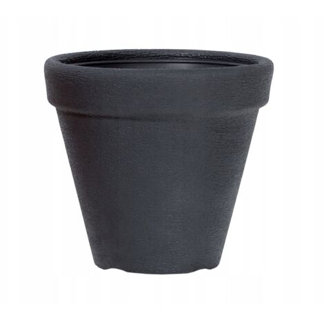 Vaso da fiori rotondo Classic DBC46  Antracite