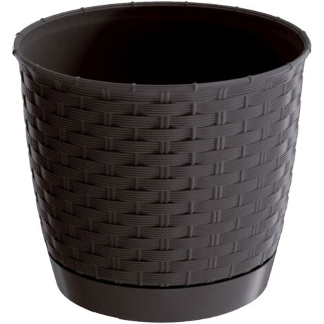 VASO DA FIORIERA TONDO RATOLLA - UMBRA - PP-DRLO300U