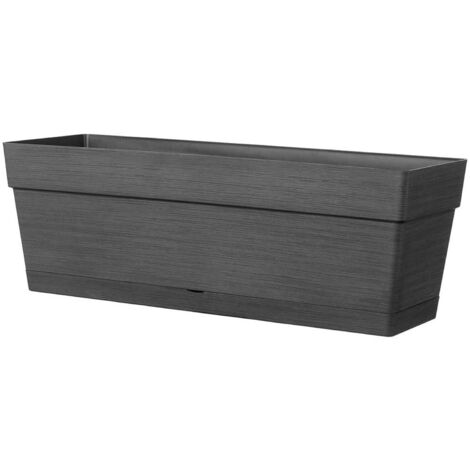 vaso da giardino "casetta save" antracite, 49 cm