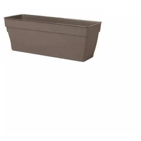 vaso da giardino "casetta save" color cammello, 49 cm