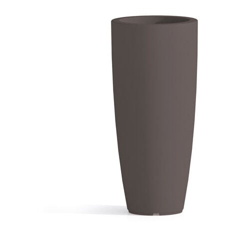 MONACIS tondo 'stilo' ø cm 33 x h 70 - 12 lt. antracite