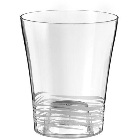 Vaso da Interno e Esterno Ø13,5x16 cm in Plastica Orchidea 14 Trasparente