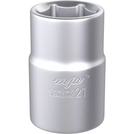 Vaso de 3/4 de pulgada para tornillos de acero CRV hexagonal de 21 mm