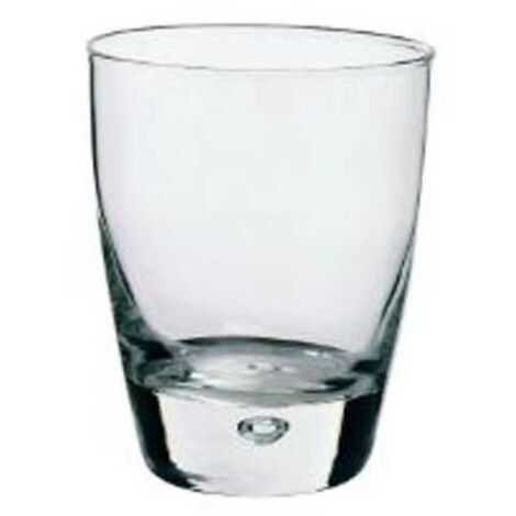 Vaso de agua Bormioli Luna Rocks de 260 cc (3 unidades)