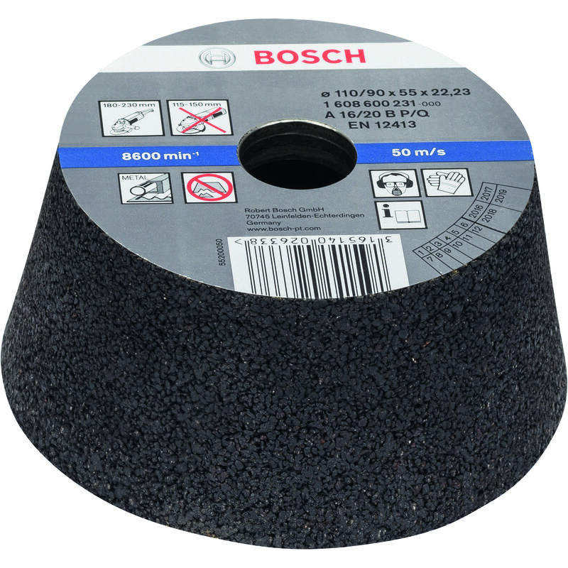 

1608600231 Vaso metal: 110x90x55mm G16 - Bosch