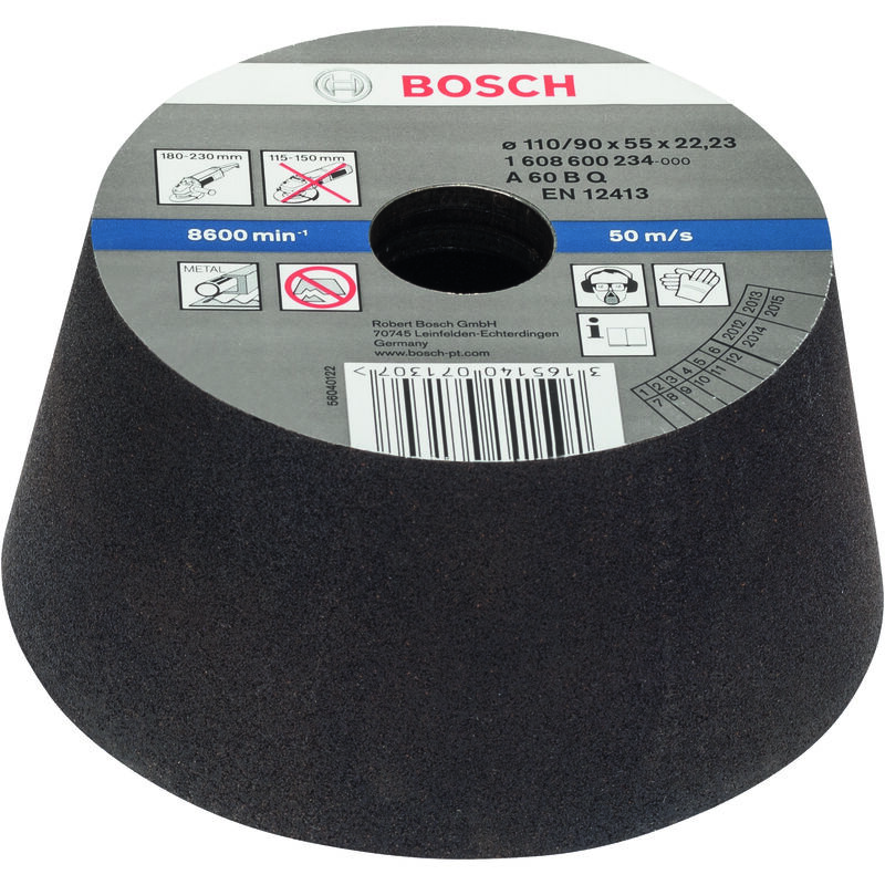

1608600234 Vaso metal: 110x90x55mm G60 - Bosch