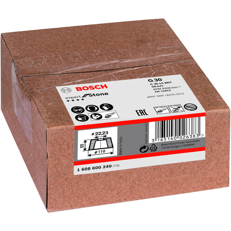 

BOSCH 1608600240 Vaso piedra: 110x90x55mm G36