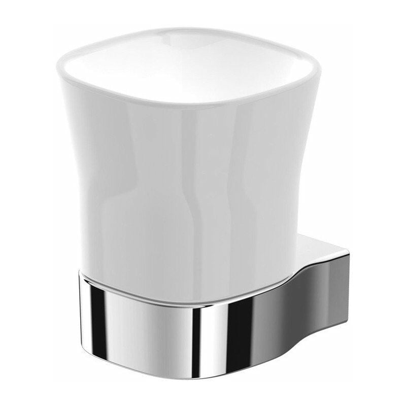 

Vaso de cepillo de dientes MH con vaso de cerámica, montaje en pared - Toto