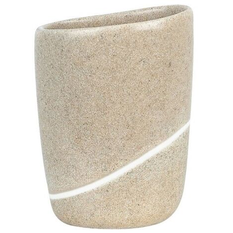 Vaso de cerámica ETNA Beige Sand Spirella