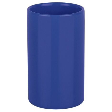 Vaso de cerámica TUBE azul marino Spirella