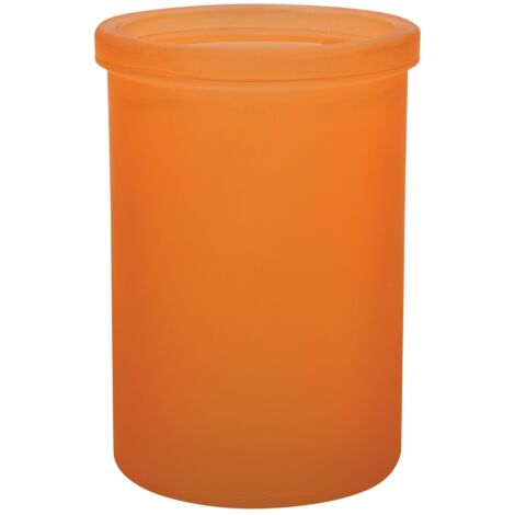 Vaso de cristal YOKO Misty Orange Spirella